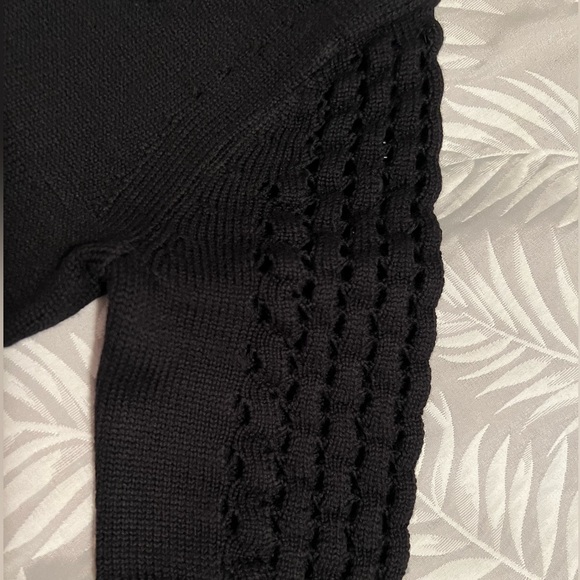 Shoshanna black merino dress - new without tags. Size P - Picture 7 of 7